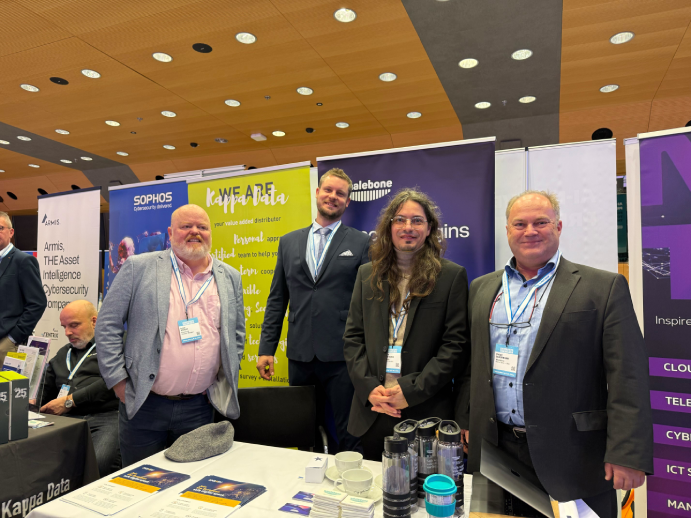 Whalebone representatives attending Luxembourg Internet Days